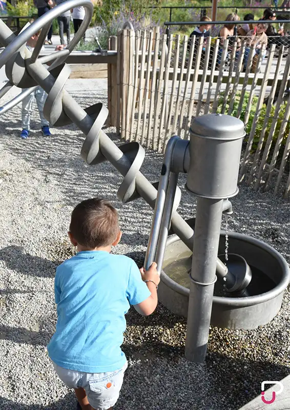 Jeux de manipulation d'eau